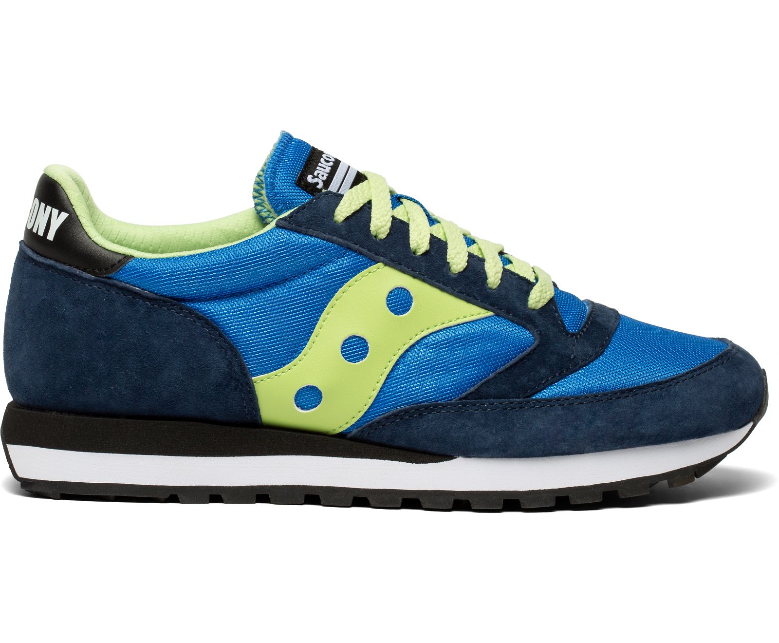 Saucony Jazz 81 Men\'s Originals Blue / Blue / Green | Canada 387VRWD